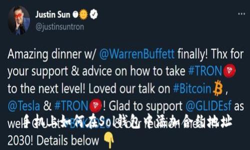 手机上如何在Sol钱包中添加合约地址