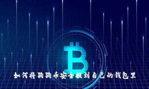 如何将狗狗币安全提到自己的钱包里